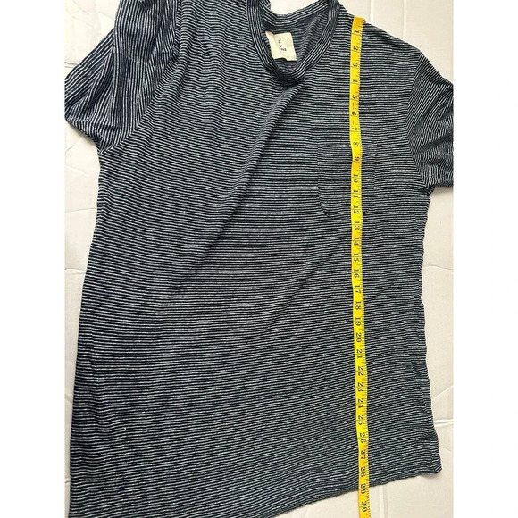 La Paz Portugal Men’s 100% Linen T-Shirt Short Sleeve size XL Striped - Picture 9 of 9